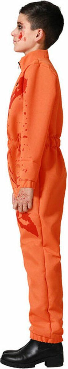 Atosa Oranje Bloederig Gevangeniskostuum Oranje 10-12 Years