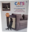 Pets Collection Kattenkrabmat 130x45 cm grijs