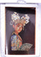 Thea Gouverneur - Borduurpakket met telpatroon - 948 - Voorgesorteerde DMC Garens - Balinese Danser (bruin) - Jobelan - 60 cm x 90 cm