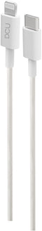 DCU Advance Tecnologic 34101300 - Kabel - Apple Lightning naar USB type-C - Wit