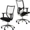 Ergonomische bureaustoel NPR1813 model 1554 met zwarte rugleuning