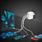 j5create JUP43130E-EN - 130W GaN USB-C® 4-poorts oplader - Power Delivery 3.0 - Grijs