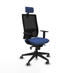 Bureaustoel Piqueras y Crespo 1D066G2 Marineblauw