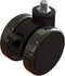 Next Level Racing - Lockable Castor Wheels - Vergrendelbare zwenkwielen - Zwart (set)