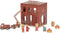 Little Dutch - Houten Brandweerkazerne - Inclusief brandweermannen en accessoires - Rood