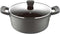 Bergner Kookpan Retro - Inductie - 3-laagse ILAG non-stick coating - Zwart - D20 x H9.5 cm - 2.5 Liter