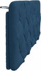 vidaXL - Hoofdbordkussen - 140 - cm - stof - blauw
