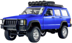Amewi JC-X12 Scale Blauw Brushed 1:12 RC auto Elektro Terreinwagen 4WD RTR 2,4 GHz Incl. accu en lader