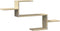 vidaXL - Wandschap - 104x15x49 - cm - bewerkt - hout - sonoma - eikenkleurig