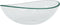vidaXL - Wasbak - 54,5x35x15,5 - cm - gehard - glas - wit