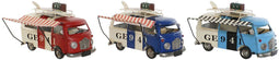 Decoratieve figuren Home ESPRIT 28 x 15 x 18 cm (3 Stuks) Bus