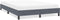 vidaXL - Bedframe - zonder - matras - 140x210 - cm - fluweel - donkergrijs