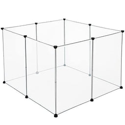 Eugad Looprooster - PP Plastic en Stalen Gaas - 102 x 70 cm - Zwart