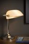 Lucide BANKER - Bureaulamp - 1xE14 - Kantelbaar - Chroom