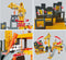 Majorette - Creatix Construction - 5 Volvo voertuigen - Speelgoedgarage - Vanaf 5 jaar