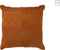 J-Line kussen Koehaar - leder - camel