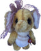 Clemens Knuffelolifant - 16 Cm - Pluche - Lichtbruin