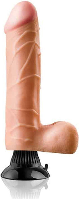 Pipedream - Real Feel Deluxe 9 - Dildos Vibrating Lichte huidskleur