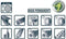 Pica 8080 - GEL Signalmarker - Weersbestendig - Wit