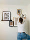 Deknudt Frames fotolijst - zwart met passe-partout - 15x20 / 20x25 cm