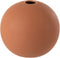 J-Line vaas Bol - keramiek - roest - small - 11.5 cm hoog
