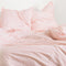 Happy Friday Duvet cover set 2 pieces Basic 155x220 cm (Single) Pale rose