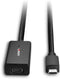 Lindy 43356 - USB 3.2 Gen 1 Type-C Hub - 5000 Mbit/s - Zwart
