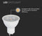 V-tac VT-247D 10-pack dimbare LED spotjes - GU10 - 6W - 445 Lm - 3000K