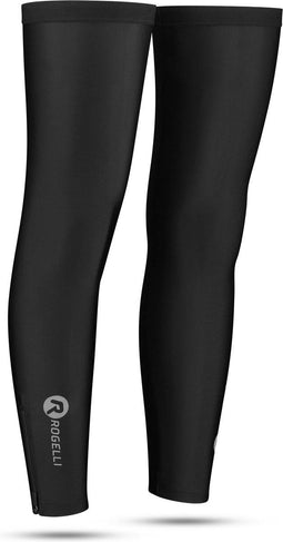 Rogelli Dynaflex - Beenstukken Fiets - Siliconen grip - Zwart - Maat L/XL