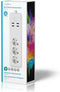 SmartLife Stekkerdoos - Wi-Fi - 3x Randaarde stekker (CEE 7/3) / 4 x USB - 16 A - 3680 W - 1.8 m - -10 - 40 °C - Android / IOS - Wit