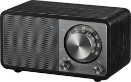 Sangean WR-7 PLUS - FM radio met Bluetooth - Houten behuizing - Midnight Oak