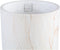 PTMD Marmy Bloempot - H25 x Ø20 cm - Cement - Creme