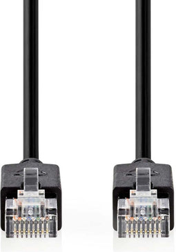 Nedis CAT5e Netwerkkabel - U/UTP - RJ45 Male - RJ45 Male - 5.00 m - Rond - LSZH - Antraciet - Window Box