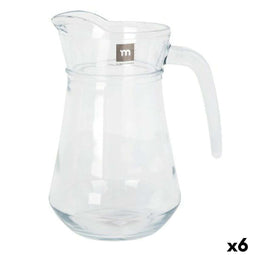 Kruik La Mediterránea Bar Glas 1 L (6 Stuks)