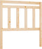 vidaXL - Hoofdbord - 96x4x100 - cm - massief - grenenhout
