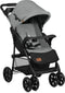 Lionelo Emma Plus - Buggy - 5-punts gordel - Rugleuningverstelling tot ligpositie - Grey Dove