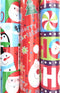 Benza HO706 - Kerstpapier cadeaupapier - 3 rollen 3 meter x 100 cm - Multikleur