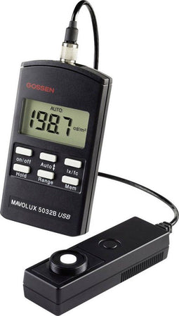 Gossen MAVOLUX 5032 C USB Lichtmeter 0.1 - 199900 lx