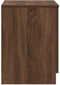 vidaXL - Nachtkastjes - 2 - st - met - 2 - lades - 40x36x50 - cm - bruin - eikenkleurig