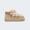 D.Franklin Nordic TRK Bont lage beige laarzen - maat 39