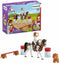 schleich HORSE CLUB Speelfigurenset - Hannah's Western Rijset - Kinderspeelgoed voor Jongens en Meisjes - 5 tot 12 jaar - 12 Onderdelen - 42441