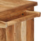 vidaXL - Keukentrolley - 80x45x91 - cm - massief - acaciahout
