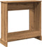vidaXL - Haardombouw - 90x30x90 - cm - bewerkt - hout - artisanaal - eikenkleurig