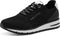 MARCO TOZZI 23737 - Dames Sneakers - Soft Lining - uitneembaar voetbed - Zwart Comb - MAAT 41