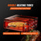 Pizzaoven op aanrecht, elektrische oven, 12 inch, 1500 W, met temperatuurregeling en timer van 0-120