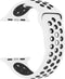 iMoshion Siliconen sport bandje voor de Apple Watch Series 1 / 2 / 3 / 4 / 5 / 6 / 7 / 8 / 9 / SE / Ultra (2) - 42 / 44 / 45 / 49 mm - Wit