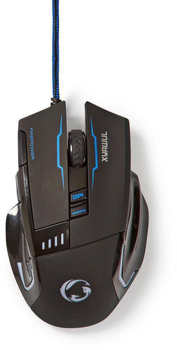 Nedis GMWD300 - Gaming muis - 4000 dpi - Zwart