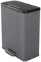 Curver Decobin Prullenbak - 65L - Soft Close - Grijs