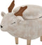 REINDEER - Hocker - Beige - Polyester