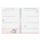 Lannoo Graphics - Diary Wire-O 2024 - Agenda 2024 - Wire-O - FRAGILE - Lilac - 7d/2p - 4Talig - 120 x 160 mm